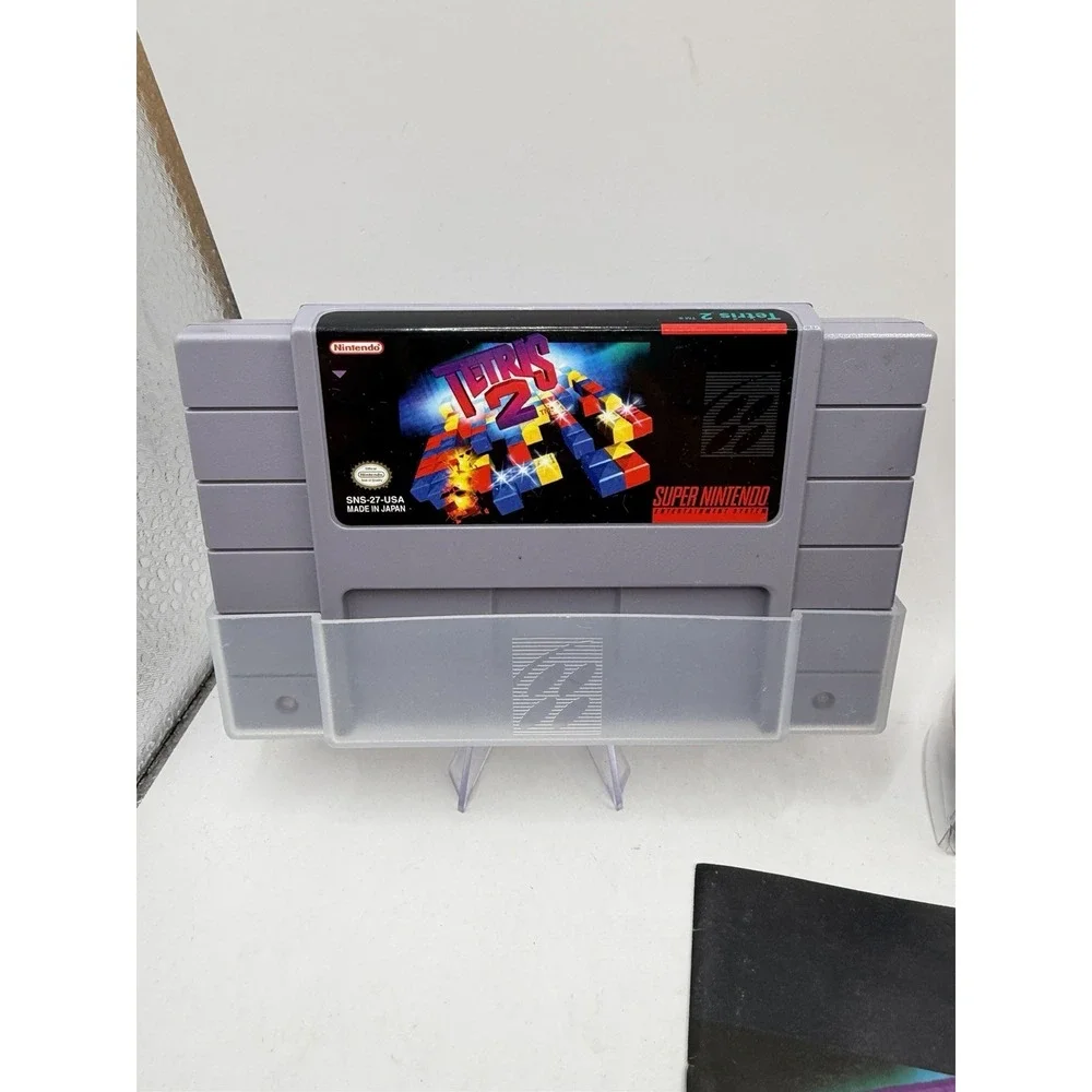 Tetris 2 SNES Super Nintendo Complete CIB Fast Shipping